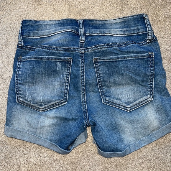 Ripped Jean Shorts - Picture 2 of 4